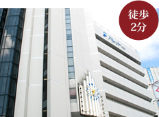 パレット久茂地 徒歩2分